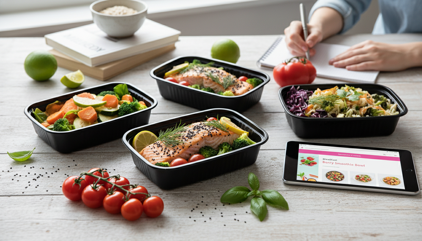 One-Week or One-Month Healthy Meal Plan Made Simple