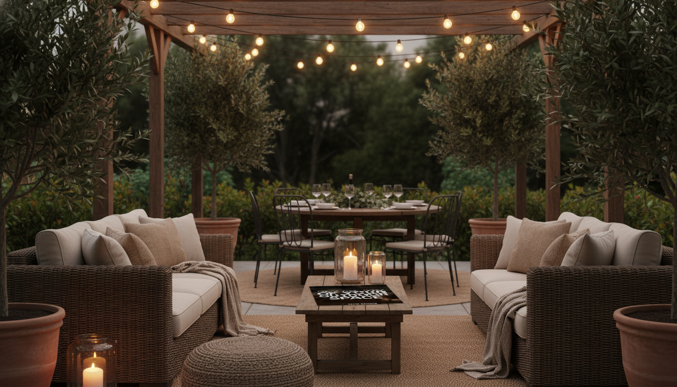 Outdoor Space Checklist: Patio Decor, Lighting & Zones