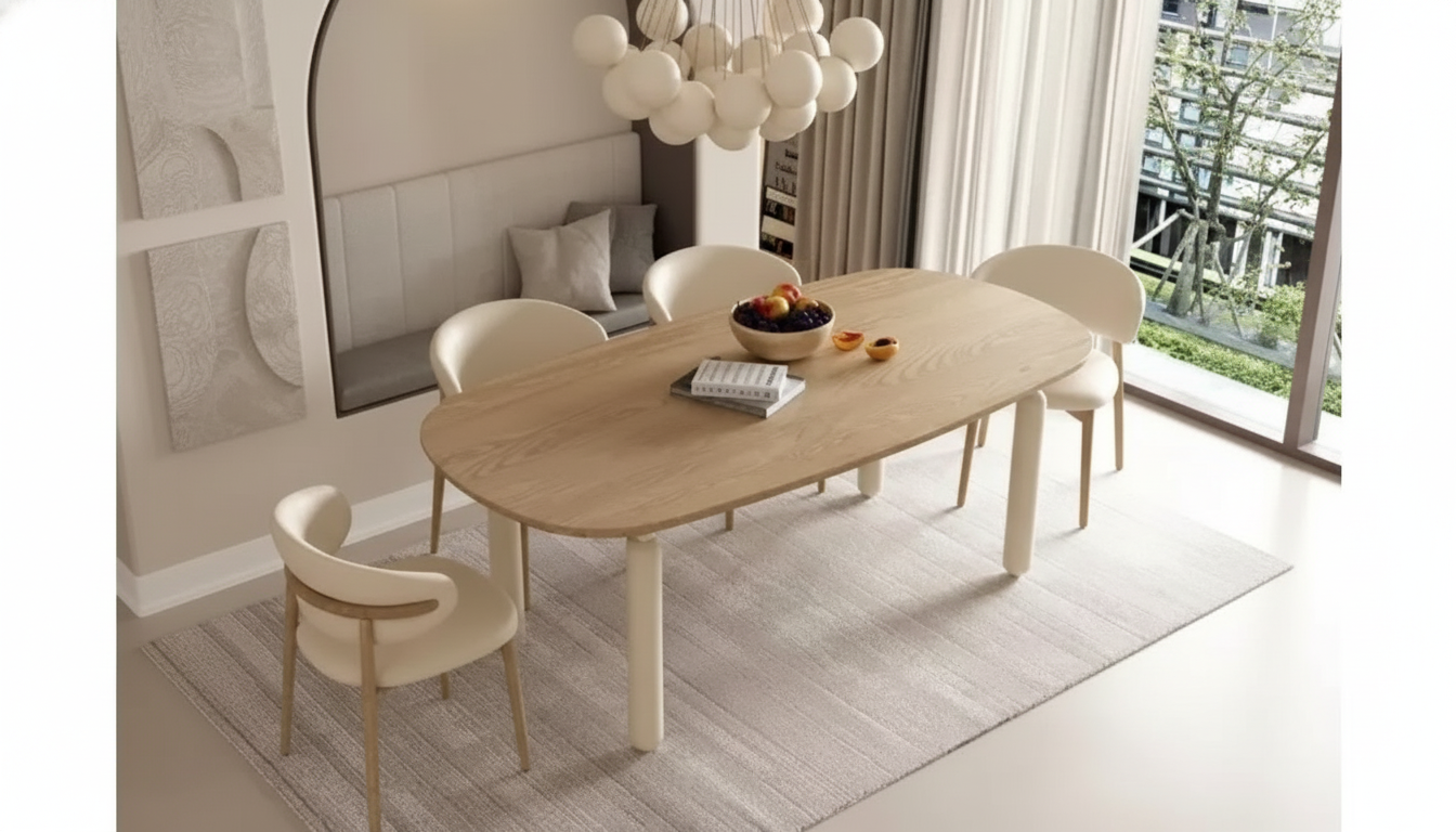 Oval Solid Wood Dining Table: Size, Style & Care
