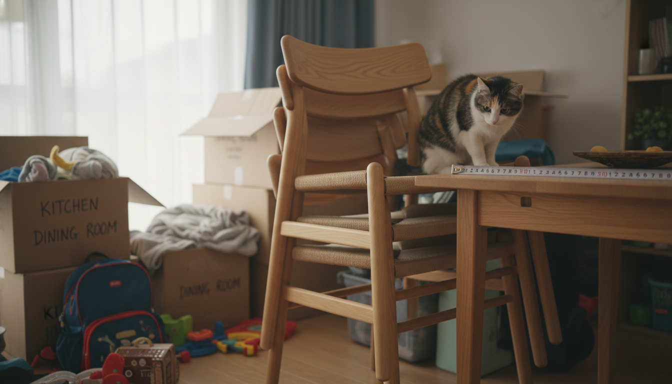 Nordic Dining Chair Seat Height: Table Fit Guide
