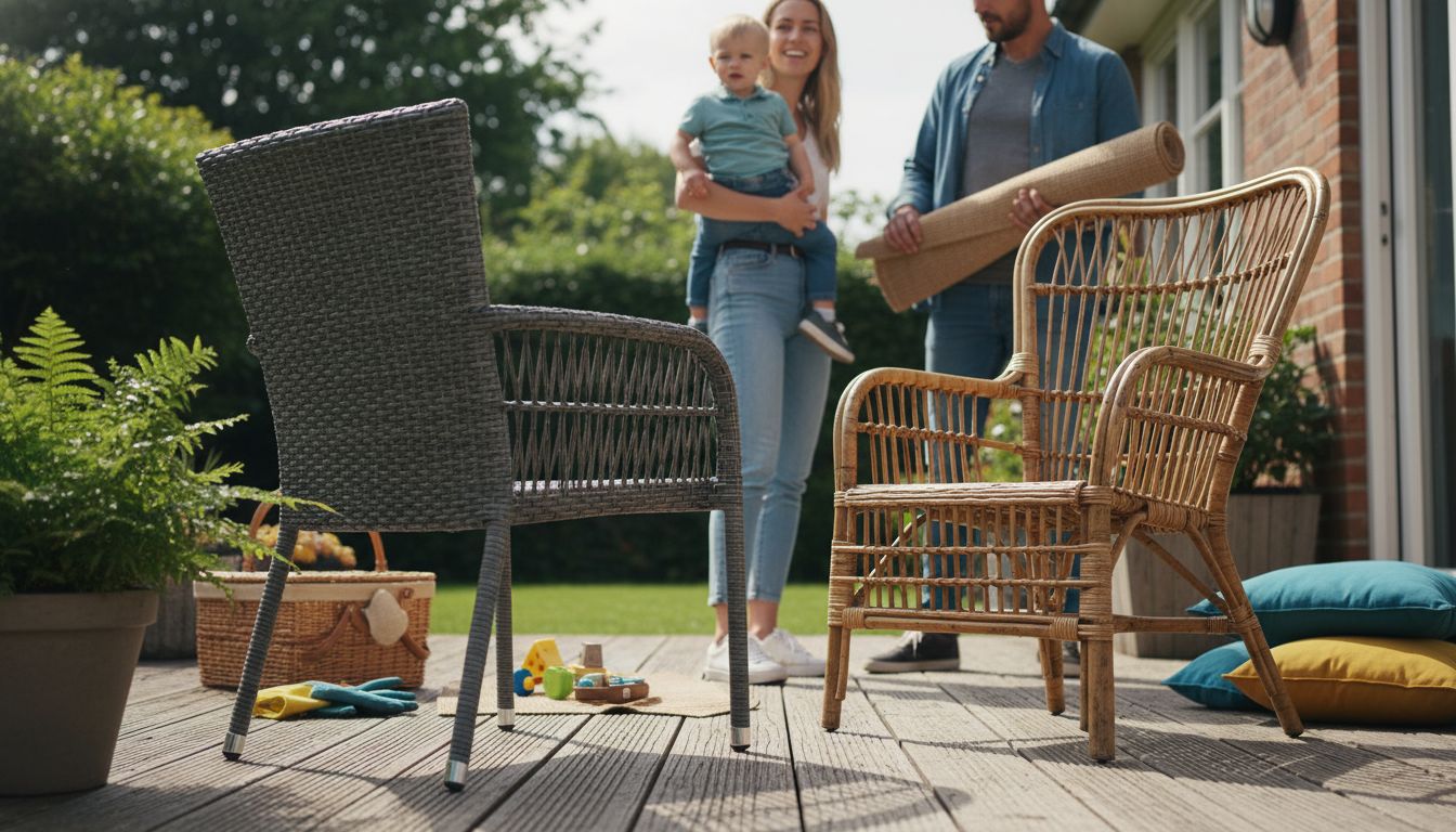 PE Rattan vs Rattan: Which Is Better for Your Space?